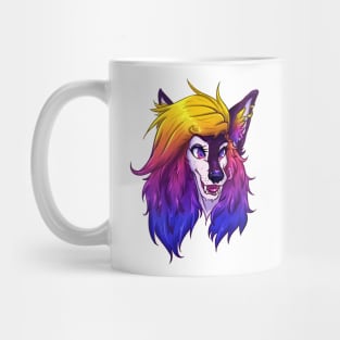 Rainbow Dog Mug